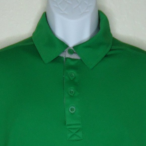 Old Navy*‎ Men's Short Sleeve 3 Button Straight Hem Performance Polo Shirt~ XL - Picture 9 of 9